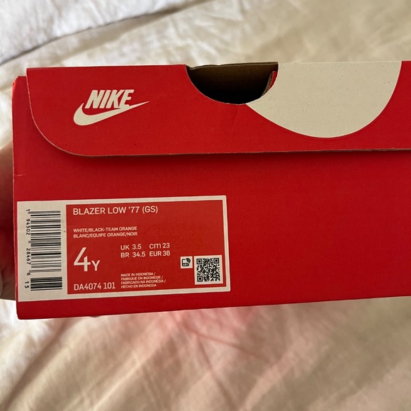 NIB Nike Blazer Low ‘77 size 4Y, Eur 36, Women’s 6 - Picture 5 of 5